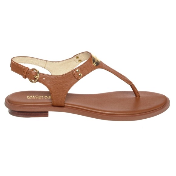 Michael Michael Kors MK Plate Thong Women's Sandals size 9M shoes - Picture 2 of 12